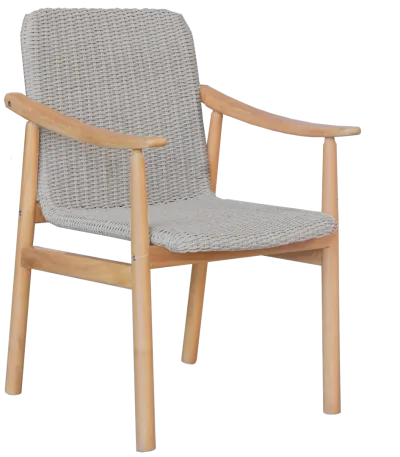 Malta Dining Flat Arm Chair