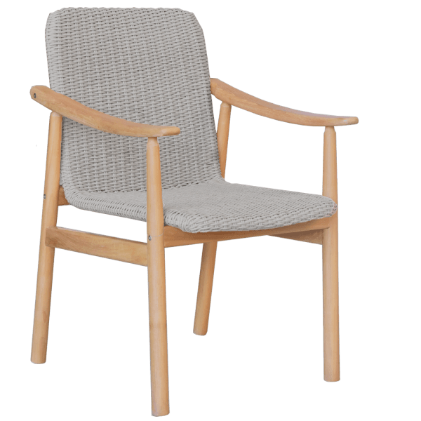Malta Dining Flat Arm Chair