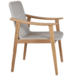 Malta Dining Flat Arm Chair - Image 2