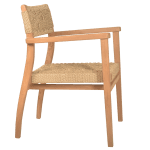 Slamy Dining Armchair - Image 3